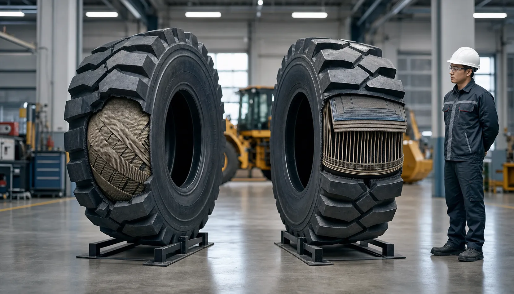 Lốp radial và lốp bố chéo khác nhau thế nào?