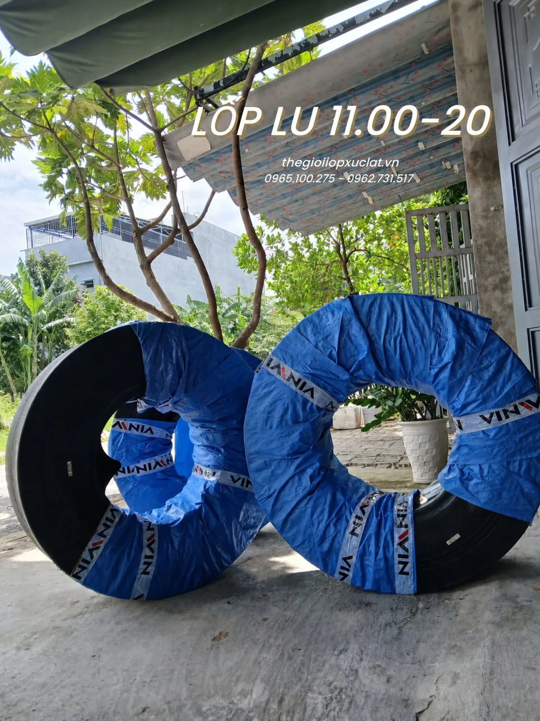 Lốp xe lu láng 11.00-20 C1 16PR Vinwin